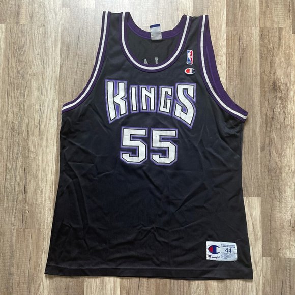 Vintage Sacramento Kings #55 NBA Williams Jersey L